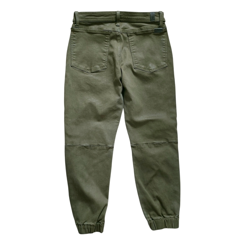 7 For All Mankind Darted Cotton-Blend Boyfriend Joggers - Picture 6 of 12